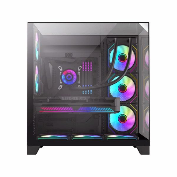 کیس گیمینگ گیم مکس مدل GAMEMAX Infinity Plus Black