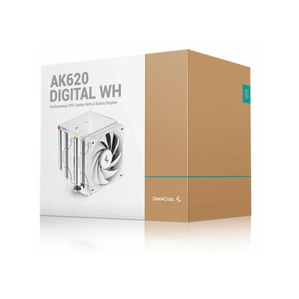 خنک کننده بادی دیپ کول AK620 DIGITAL WH