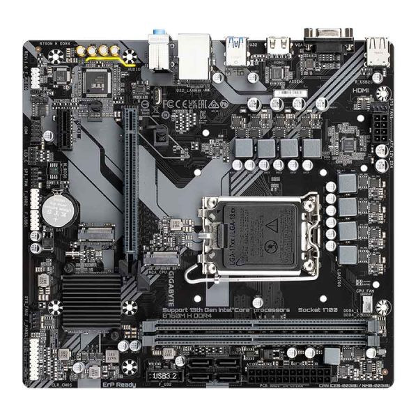 مادربرد گیگابایت مدل GIGABYTE B760M-H DDR4