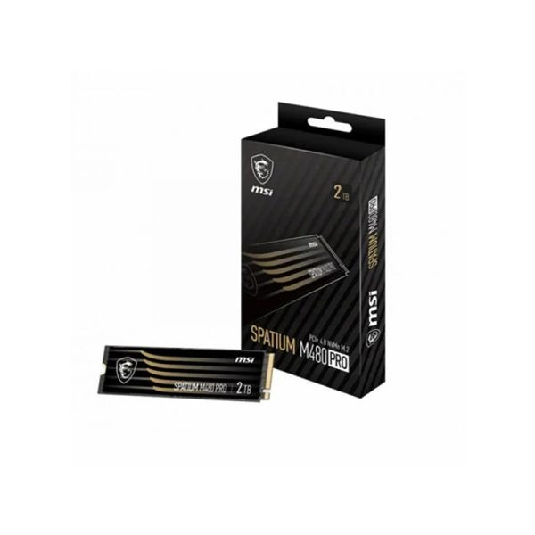 اس اس دی ام اس آی مدل MSI SPATIUM M480 PRO 2TB M.2 SSD