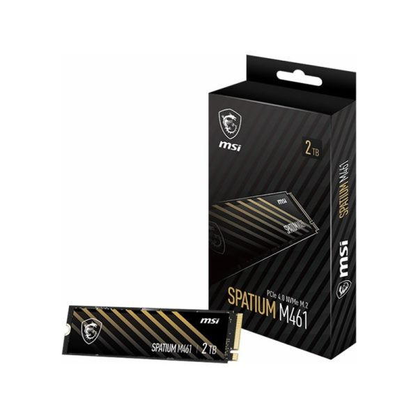اس اس دی ام اس آی مدل MSI SPATIUM M461 2TB M.2 SSD