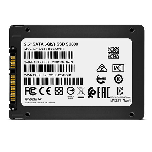 اس اس دی ای دیتا مدل ADATA SU800 256GB SATA SSD