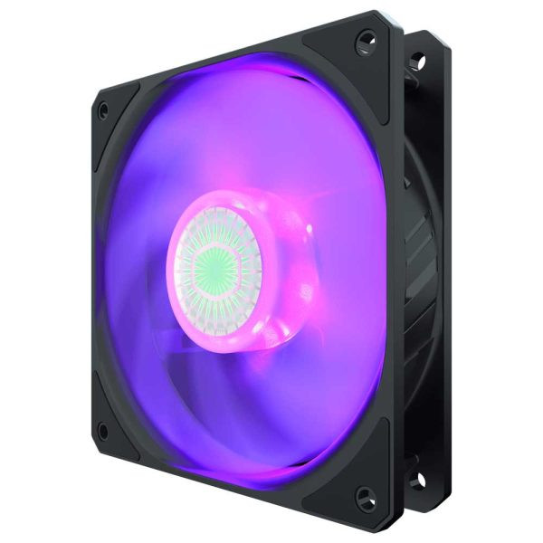 فن کیس کولر مستر مدل SICKLEFLOW 120 RGB BLACK 1 FAN