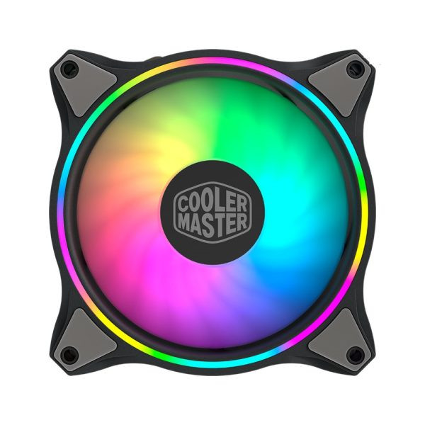 فن کیس کولر مستر مدل Cooler Master MASTERFAN MF120 BLACK HALO 3IN1