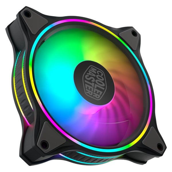 فن کیس کولر مستر مدل Cooler Master MASTERFAN MF120 BLACK HALO 3IN1