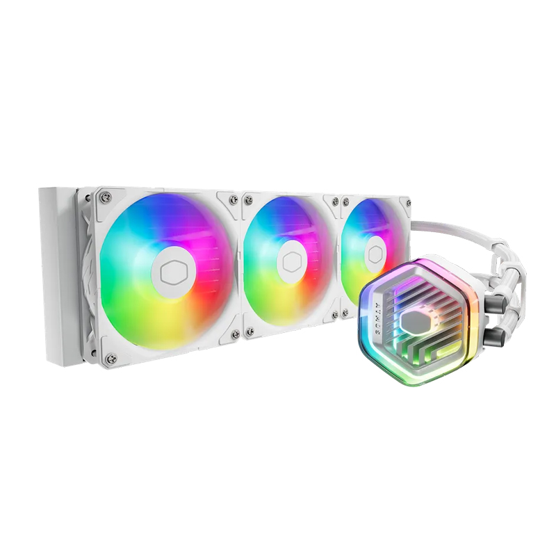 خنک کننده مایع پردازنده کولر مستر CoolerMaster Atmos360 White