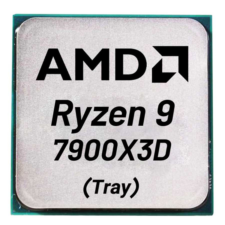 پردازنده مرکزی ای ام دی مدل AMD Ryzen 9 7900X3D Tray
