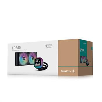 فن خنک کننده پردازنده مایع دیپ کول مدل DeepCool LP240 ARGB Black