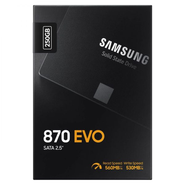 اس اس دی سامسونگ مدل SAMSUNG 870EVO 250GB SATA SSD