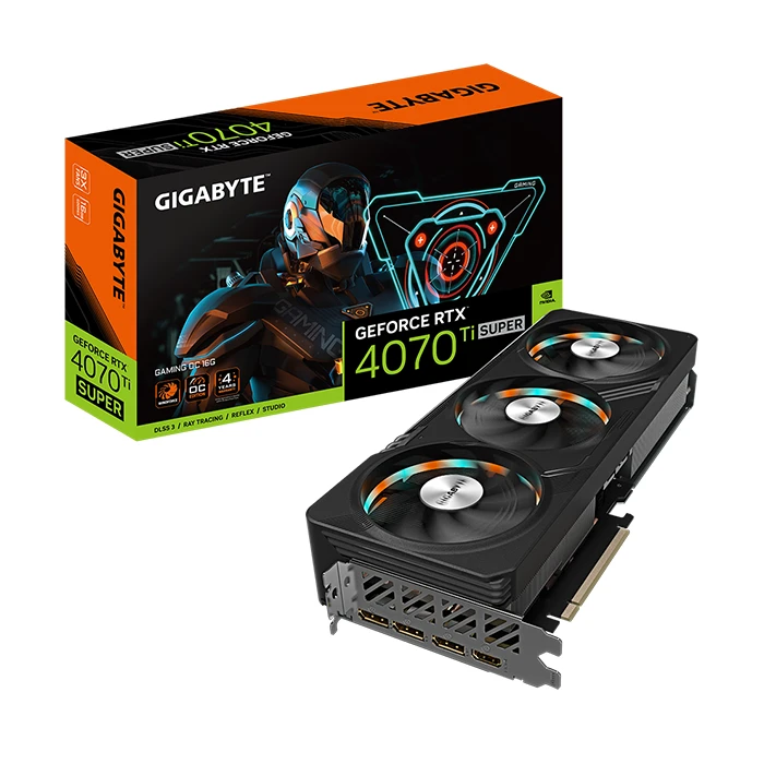 کارت گرافیک گیگابایت مدل GIGABYTE GeForce RTX 4070 TI SUPER GAMING OC 16GB