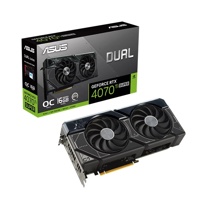 کارت گرافیک ایسوس Dual GeForce RTX 4070 Ti SUPER OC Edition 16GB