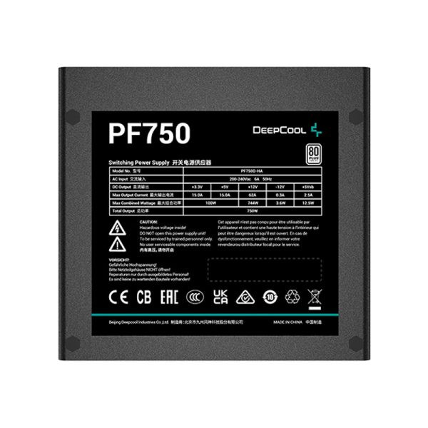 پاور دیپ کول مدل DeepCool PF750 White