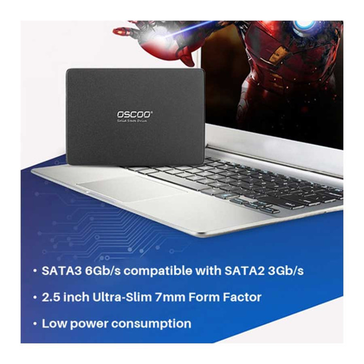 اس اس دی اینترنال اسکو مدل OSCOO SSD 002 BLACK 512GB