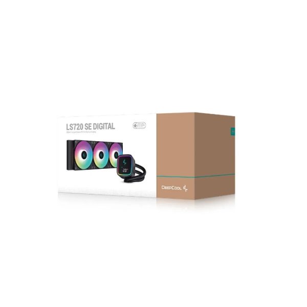 خنک کننده مایع پردازنده دیپ کول مدل DeepCool LS720 SE Digital Black