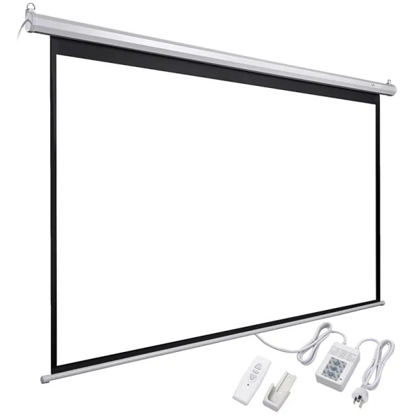 پرده نمایش پروژکتور سقفی برقی اسکوپ سایز Escope 150*150