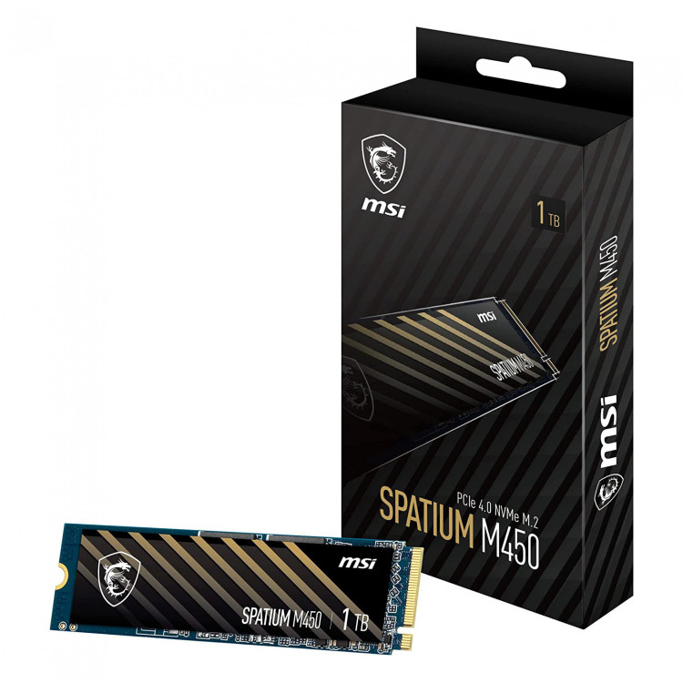 اس اس دی ام اس آی مدل MSI SPATIUM M450 1TB M.2 SSD