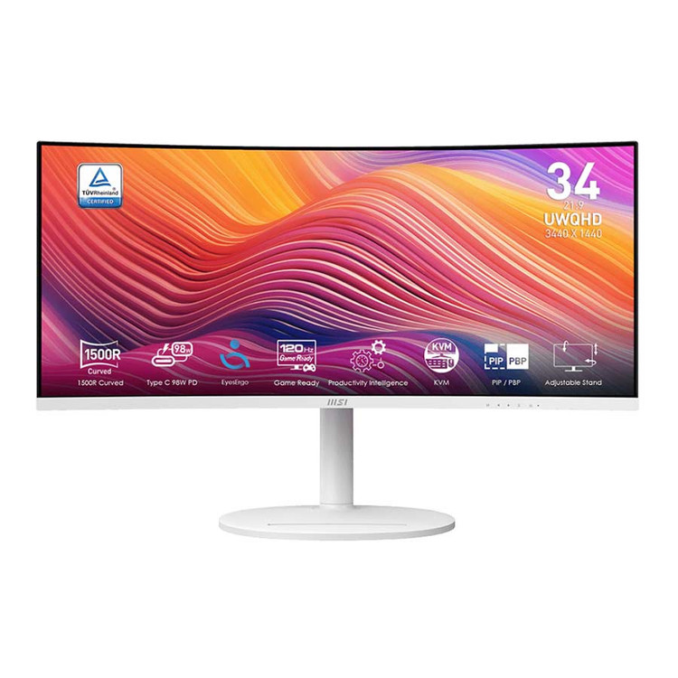 مانیتور گیمینگ 34 اینچ ام اس آی مدل MSI MD342CQPW