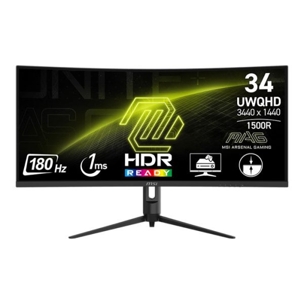 مانیتور گیمینگ 34 اینچ ام اس آی مدل MSI MAG 342CQR E2