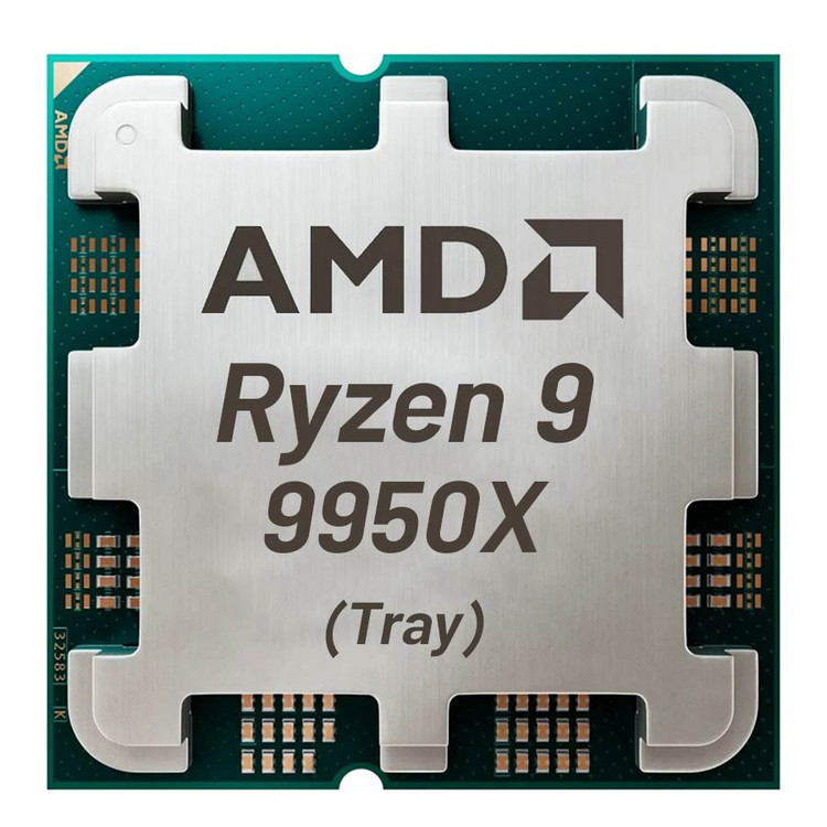 پردازنده مرکزی ای ام دی مدل AMD Ryzen 9 9950X Tray
