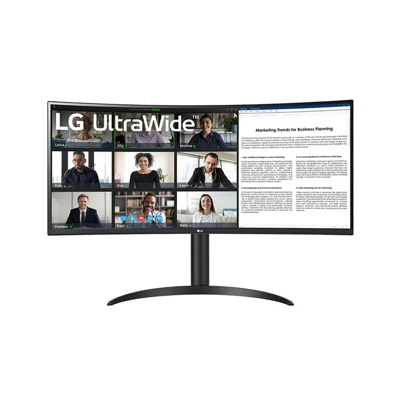 مانیتور ال جی 34 اینچی مدل 34WR55QK-B