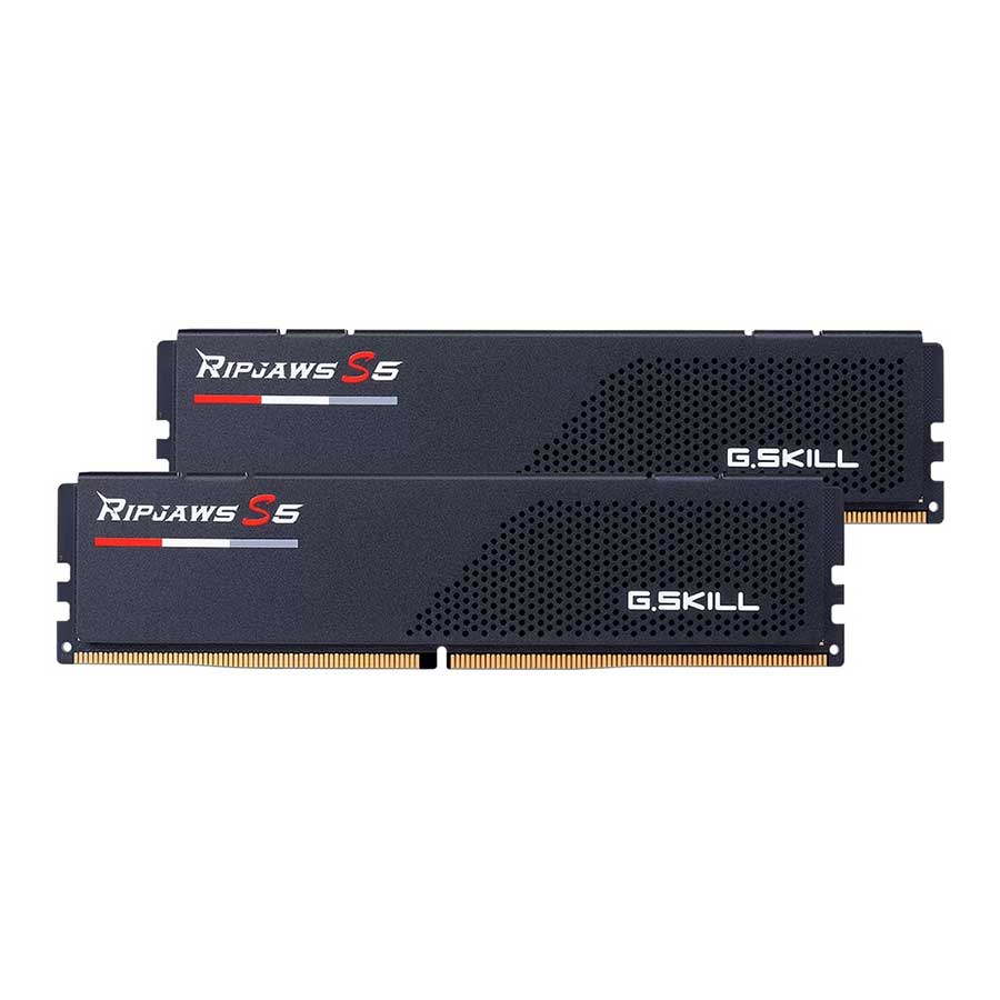 رم جی اسکیل مدل G.SKILL RIPJAWS S5 32GB (DUAL) 5200Mhz CL40 BLACK