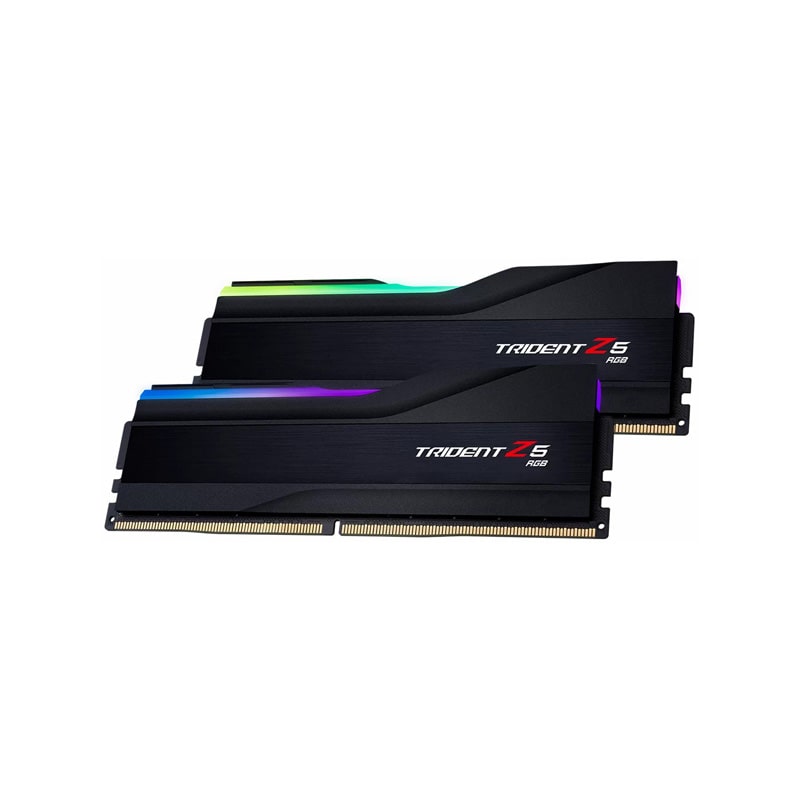 رم جی اسکیل مدل G.SKILL TRIDENT Z5 RGB 64GB (DUAL) 6000Mhz CL36 BLACK