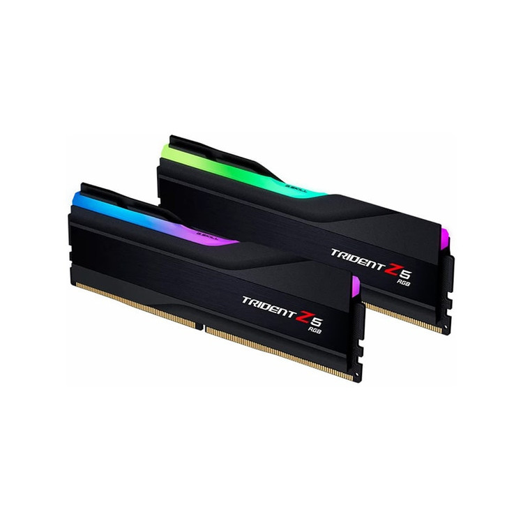 رم جی اسکیل مدل G.SKILL TRIDENT Z5 RGB 64GB (DUAL) 6000Mhz CL36 BLACK
