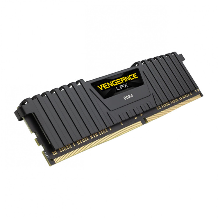رم کورسیر مدل CORSAIR VENGEANCE LPX 8GB (SINGLE) 3200Mhz CL16 BLACK