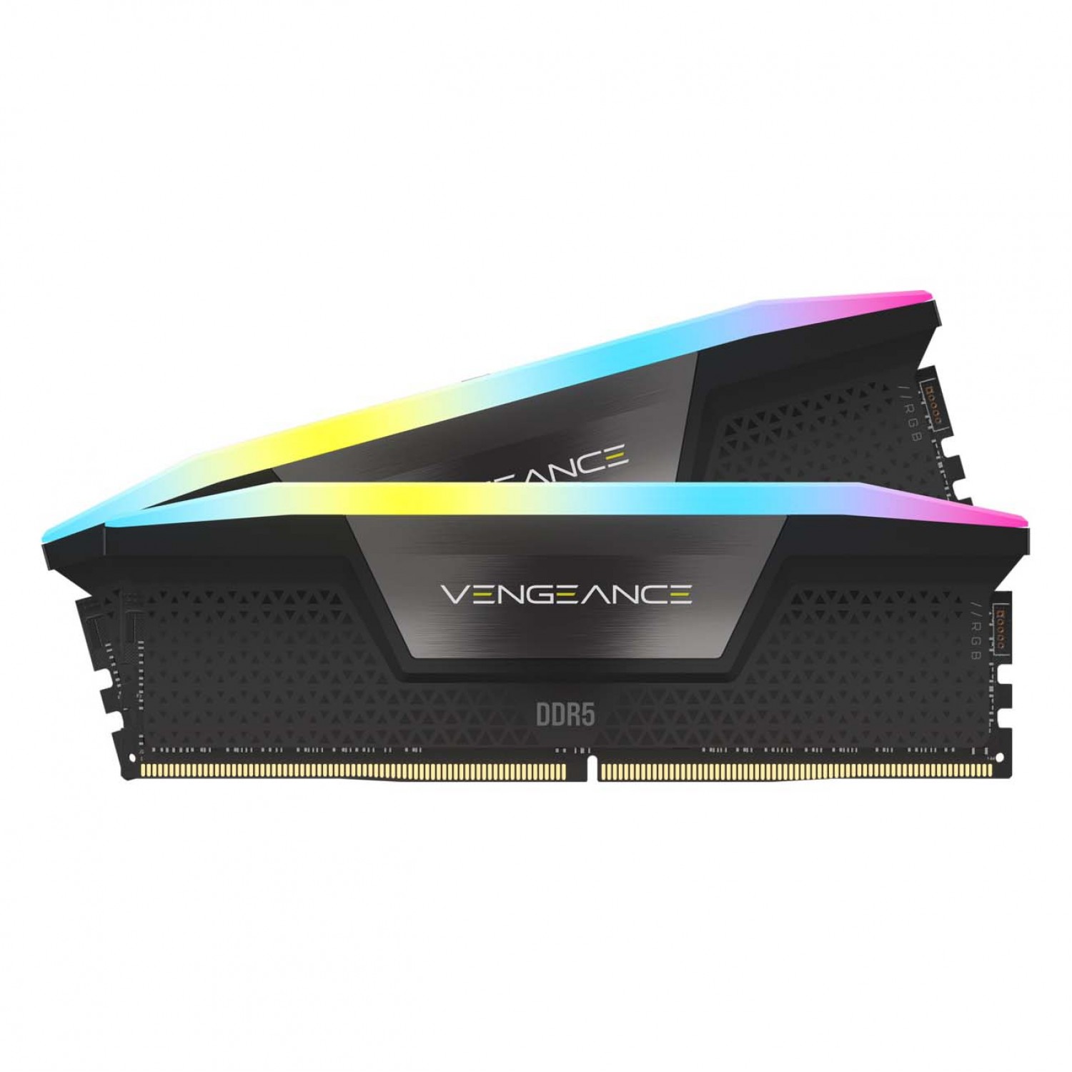 رم کورسیر مدل CORSAIR VENGEANCE RGB 64GB (DUAL) 5200MHz CL40 Black