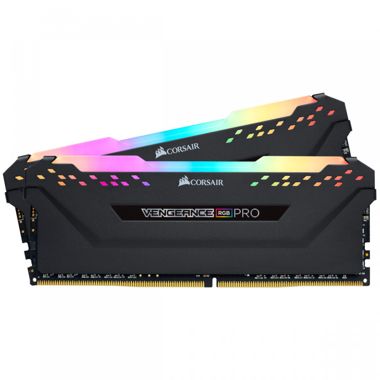 رم کورسیر مدل Corsair VENGEANCE 64GB 32GBx2 3200MHz RGB PRO CL16
