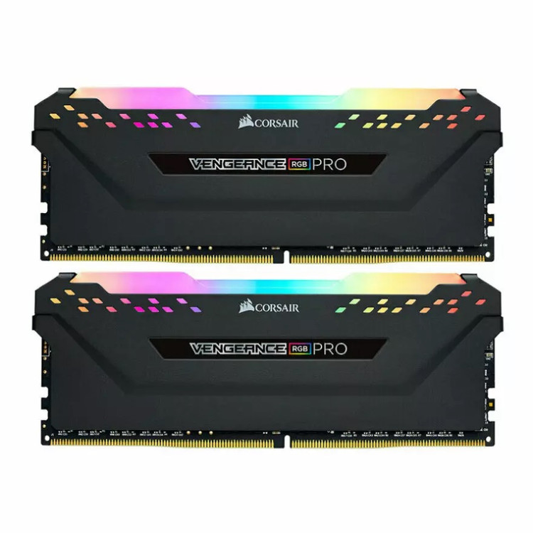 رم کورسیر مدل Corsair VENGEANCE 64GB 32GBx2 3200MHz RGB PRO CL16