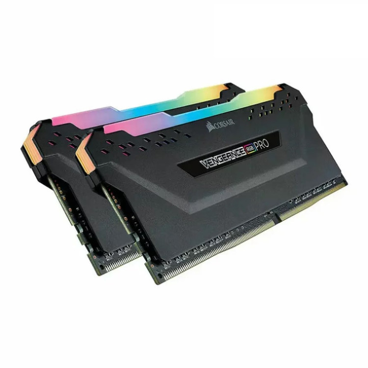 رم کورسیر مدل Corsair VENGEANCE 64GB 32GBx2 3200MHz RGB PRO CL16