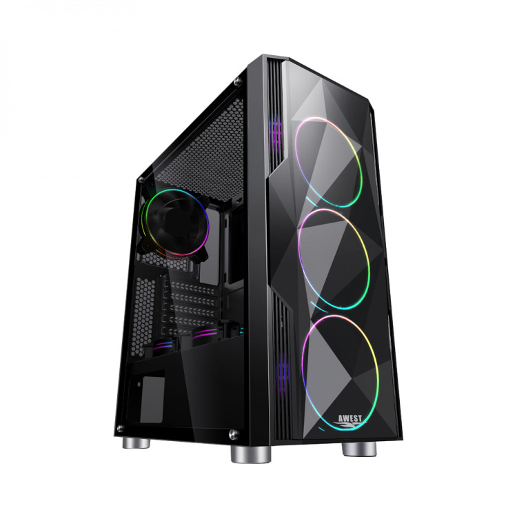 کیس گیمینگ اوست مدل AWEST GT AV02 BG