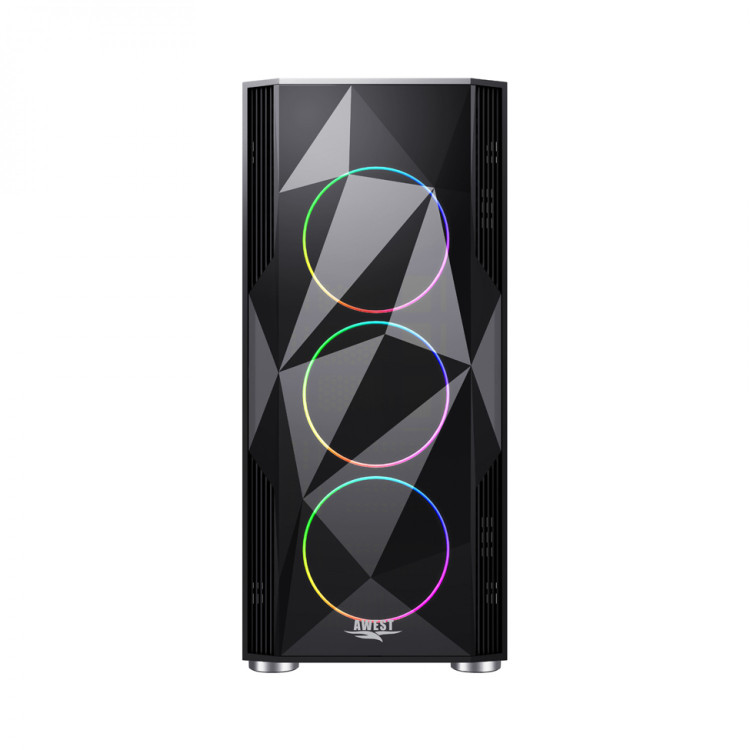 کیس گیمینگ اوست مدل AWEST GT AV02 BG