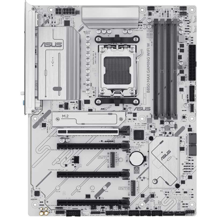 مادربرد ایسوس مدل ASUS B850 MAX GAMING WIFI WHITE DDR5