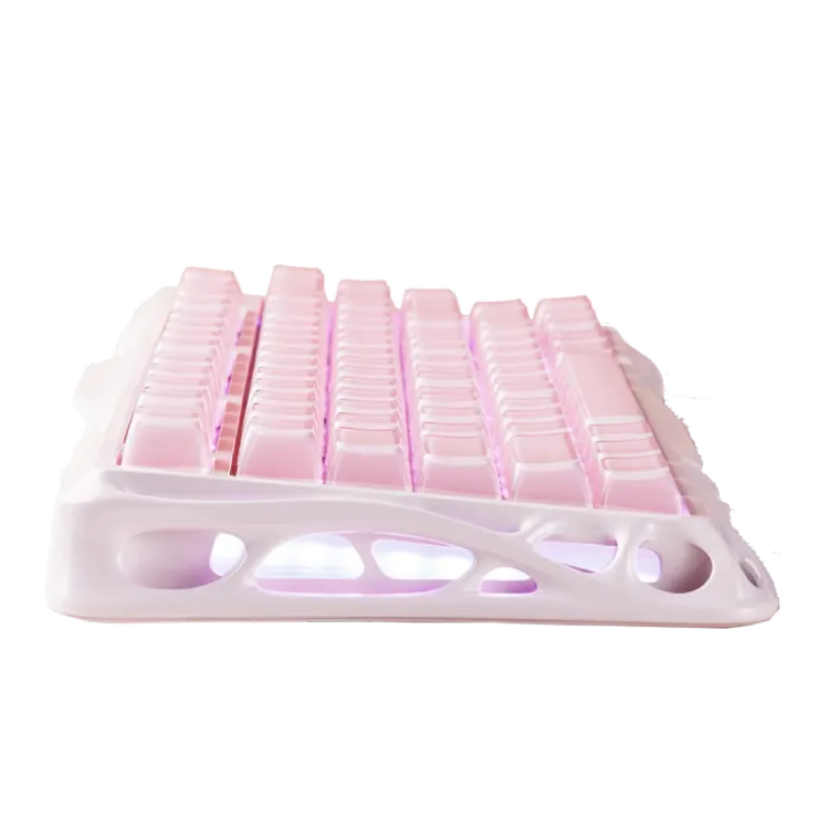 کیبورد گیمینگ گراوا استار مدل GravaStar Mercury K1 - Sakura Pink