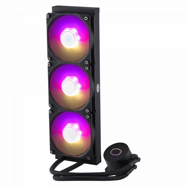 فن خنک کننده پردازنده کولر مستر مدل CoolerMaster ML360L ARGB Black