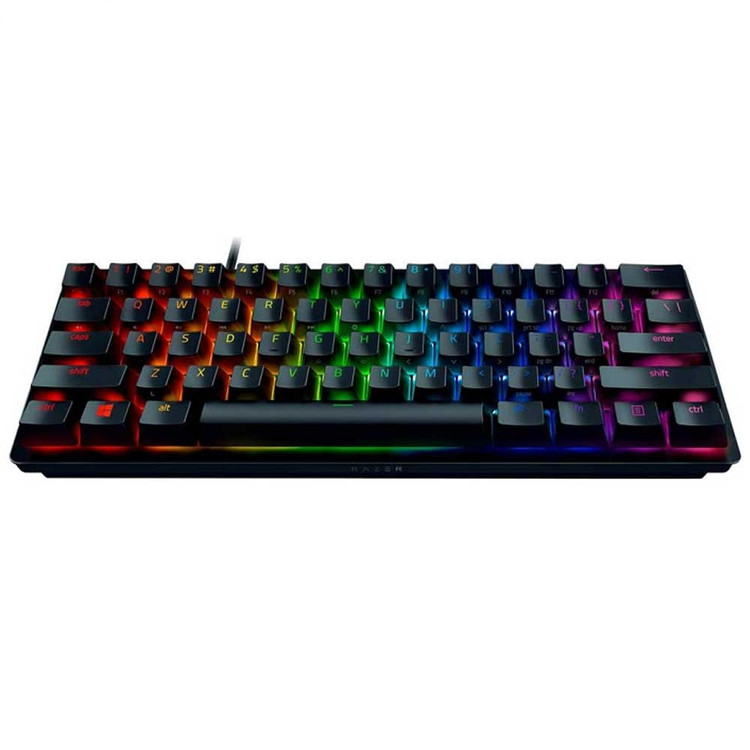 کیبورد ریزر مدل Razer Huntsman Mini Purple Switch