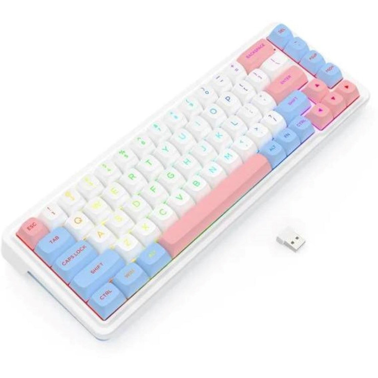 کیبورد ردراگون مدل Redragon Nova K709 PRO WBP RGB