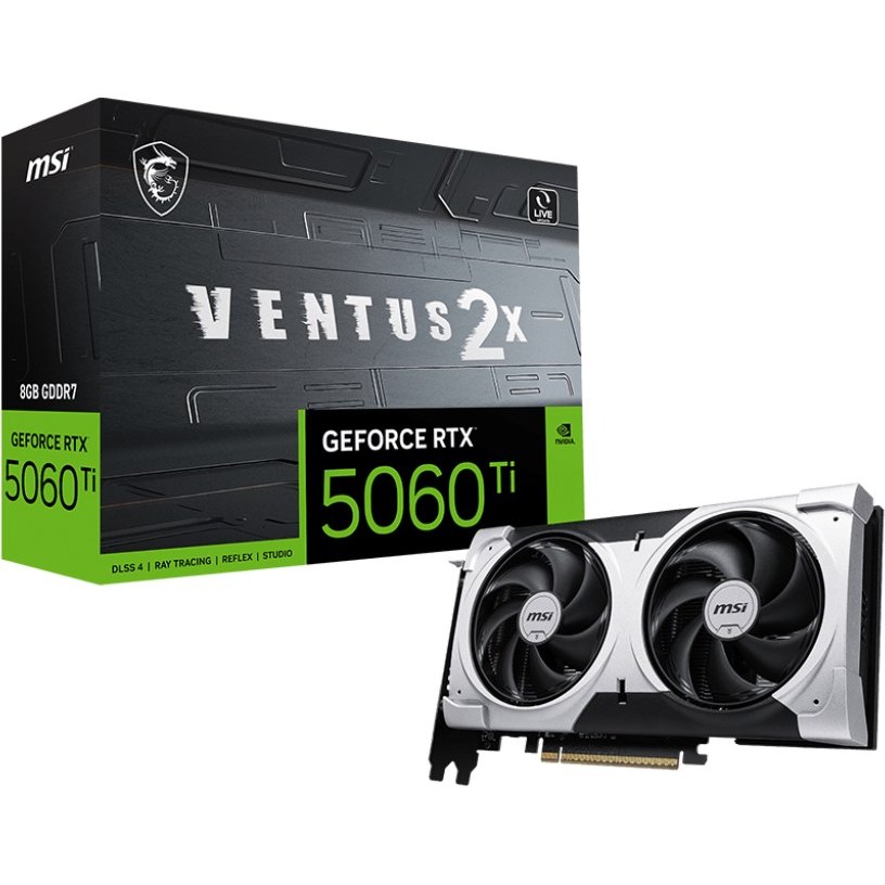 کارت گرافیک ام اس آی مدل MSI RTX 5060 Ti Ventus 8GB 2X
