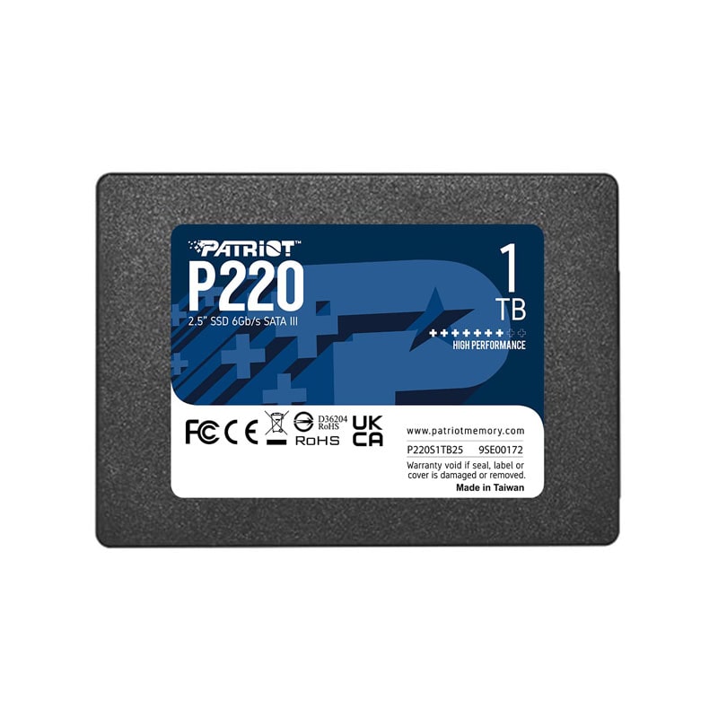 اس اس دی پاتریوت مدل PATRIOT P220 1TB SATA SSD