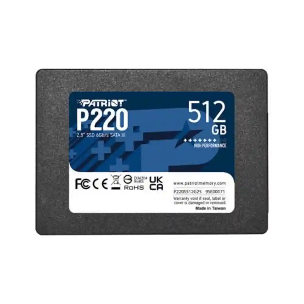 اس اس دی پاتریوت مدل PATRIOT P220 512GB SATA SSD