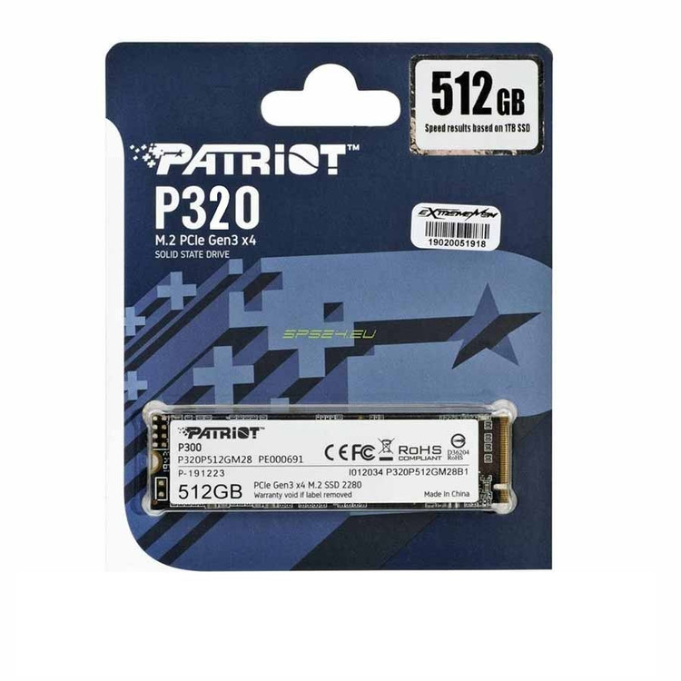 اس اس دی پاتریوت مدل PATRIOT P320 512GB M.2 SSD