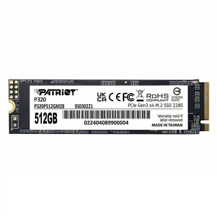 اس اس دی پاتریوت مدل PATRIOT P320 512GB M.2 SSD