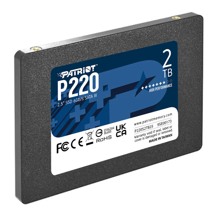 اس اس دی پاتریوت مدل PATRIOT P220 2TB SATA SSD