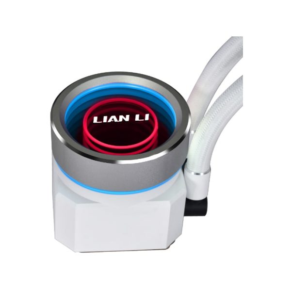 خنک کننده مایع پردازنده لیان لی مدل Lian Li GA II TRINITY PERFORMANCE 360 White