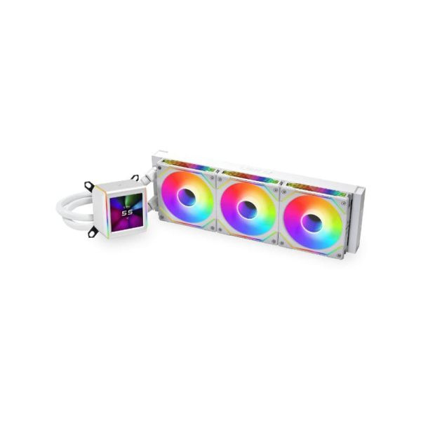 خنک کننده مایع پردازنده لیان لی مدل GA II LCD 360 WHITE