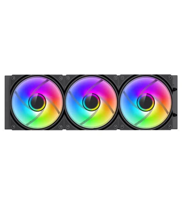خنک کننده مایع پردازنده گیم مکس مدل GAMEMAX IceBurg 360 Infinity Black