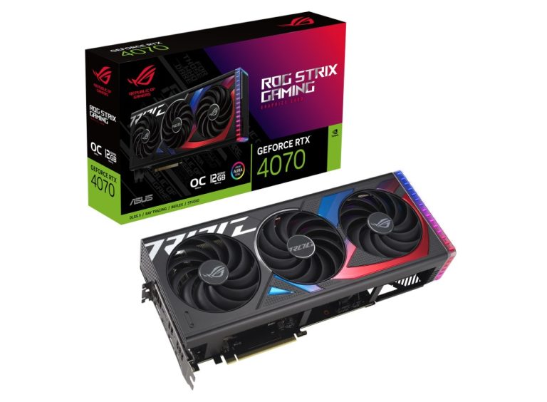 کارت گرافیک ایسوس مدل ROG Strix GeForce RTX 4070 12GB GDDR6X OC Edition