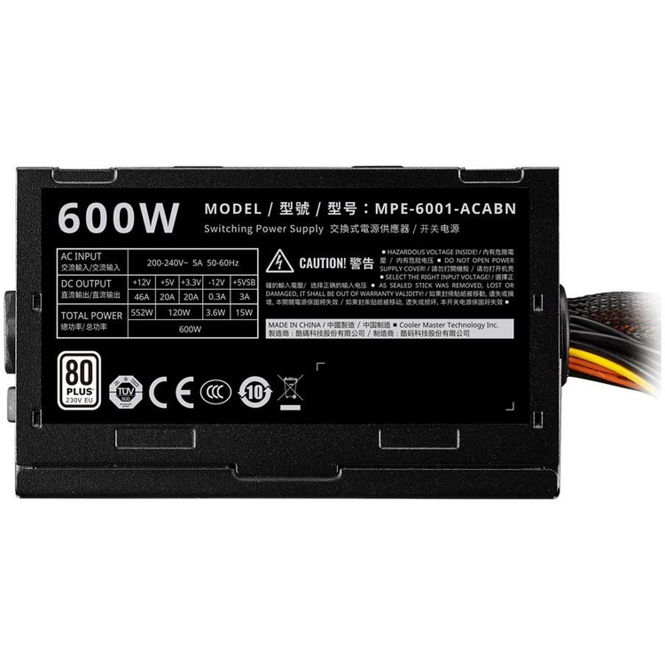 پاور کولر مستر مدل CoolerMaster NEX ELITE 600W White